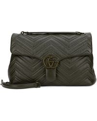 Gucci - Shoulder Bag Marmont Leather Calf Skin - Lyst
