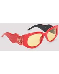 CASABLANCA - Oval Wave Sunglasses Acetate Glasses - Lyst