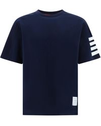 Thom Browne - T-Shirt Horizontal Bands - Lyst