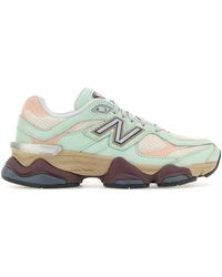 New Balance - Mesh And Suede 9060 Sneakers - Lyst