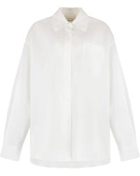 Our Legacy - Borrowed Cotton Poplin Shirt - Lyst