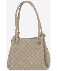 Bottega Veneta - Small Parachute Lambskin Shoulder Bag Leather - Lyst