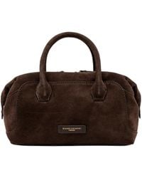 Gianni Chiarini - Borsa Gemma Suede Moka - Lyst