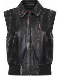 DIESEL - G-Inko Bomber Vest - Lyst