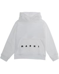 Marni - Hoodie Cotton Hoods & Sweatshirts - Lyst
