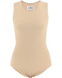 Maison Margiela - Second Skin Sleeveless Bodysuit - Lyst