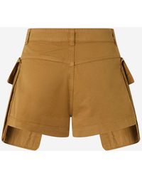 Pinko - Shorts Campobasso Cotton Skirt - Lyst
