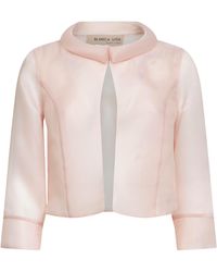 Blanca Vita - Amethyst Organza Bainka Bolero Jacket - Lyst
