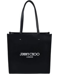 Jimmy Choo - Logo Printed Tote - Lyst