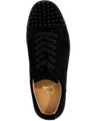 Christian Louboutin - Luxury Sneaker With Suede Panels - Lyst