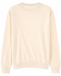 Aspesi - Cotton Blend Jersey Top Jumpers - Lyst