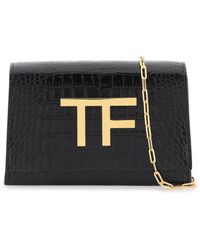 Tom Ford - Evening Mini Bag Tf Logo - Lyst