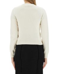 Palm Angels - Logo Jersey Merinos Wool Jumpers - Lyst