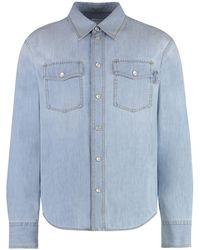 Bottega Veneta - Shirt With Flap Pockets Main: Polyester - Lyst