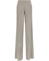 Rick Owens - Acetate Flared Pants - Lyst