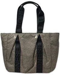 Borbonese - Cloudette Medium Shopper Bag - Lyst