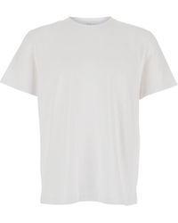 Saint Laurent - T-Shirt Cassandra Dietro Cotton T-Shirts - Lyst