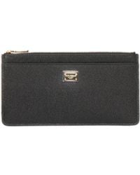 Dolce & Gabbana - Large Dauphine Leather Card Case - Lyst