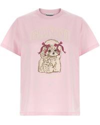 Ganni - T-Shirts - Lyst