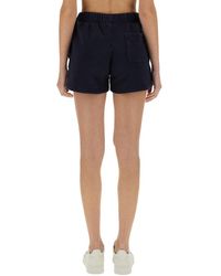 Autry - Cotton Sweatshirt Shorts - Lyst