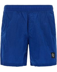 Stone Island - Polyamide Swim Shorts - Lyst