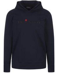 Kiton - Hoodie With Logo - Lyst