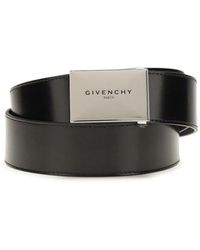 Givenchy - Black Calf Leather Bos Taurus Regular Belt - Lyst