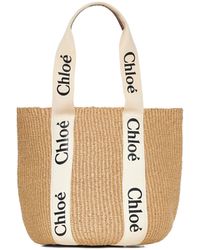 Chloé - Chloã Large Woody Basket Bag - Lyst