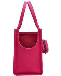 Marc Jacobs - Tote Bag Fuchsia Cotton Tote-Bags - Lyst