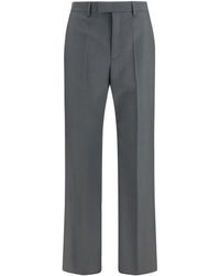 Valentino - Wool And Mohair Tailored Pants - Lyst