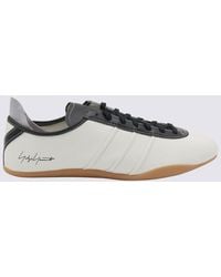 Y-3 - Whte Leather Tokyo Sneakers - Lyst