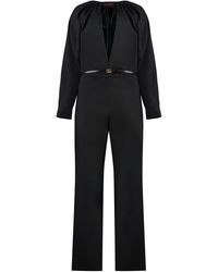Gucci - Elegant Long Wool Jumpsuit For - Lyst