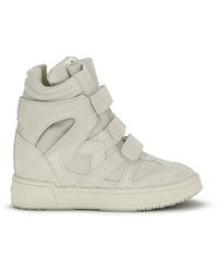 Isabel Marant - Wedge Leather Sneakers Im3-Gz - Lyst