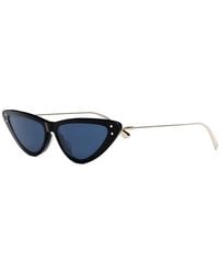 Dior - Sunglasses Cat Eye Full Rim, Shiny Frame And Lens Missb4U12B0 - Lyst