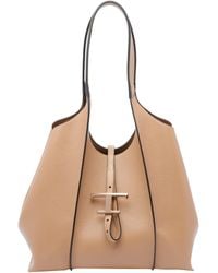 Tod's - Medium T Timeless Shoulder Bag - Lyst