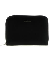 Jil Sander - Zip Leather Wallet - Lyst