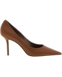 Jimmy Choo - Solid Pointed Toe Pumps - Lyst