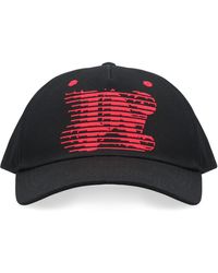 Palm Angels - Baseball Cap With Racing Monogram Cotton Hat - Lyst