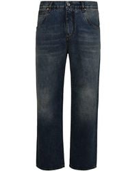 Etro - Blue Cotton Jeans - Lyst