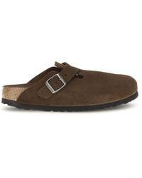 Birkenstock - Mules Boston Suede Upper: Suede; Sole: Rubber Sandal - Lyst
