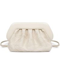 THEMOIRÈ - Clutch Bag Bios Medium Embroidered Hemp - Lyst