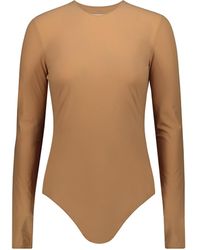 Maison Margiela - Stretch-jersey Long Sleeve Bodysuit Clothing - Lyst