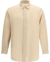 Lardini - Ricerca Shirt Tencel; Linen - Lyst