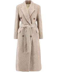 Golden Goose - Wrinkled Virgin Wool Blend Coat - Lyst