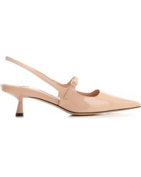 Jimmy Choo - Didi 45 Kitten Heel Slingback - Lyst