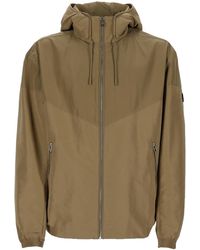 BOSS - Hooded Zip Jacket Recycled Polyester - Lyst