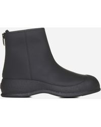 Bally - Carsey Coated Leather Ankle Boots - Lyst