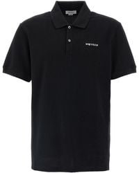 McQueen - Logo Embroidery Polo Shirt - Lyst