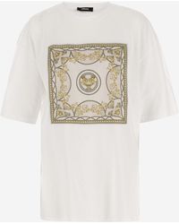 Versace - La Coupe Des Dieux Cotton T-Shirt - Lyst