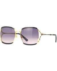 Gucci - Sunglasses Square Full Rim, Frame And Gradient Lens Gg0593Sk001 - Lyst